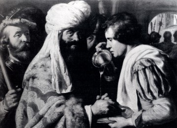 Jan Lievens Painting - Pilate Washing His Hands Jan Lievens